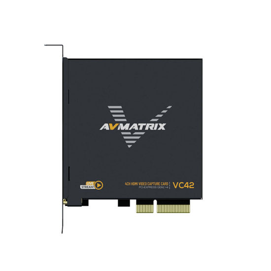 Picture of AVMATRIX VC42 4-CH HDMI PCIE Capture Card HDMI 1.4 simultaneous Input and Capture