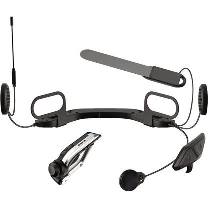 Picture of Sena 10U-AR-01 10U Motorcycle Bluetooth Communication System with Handlebar Remote for Arai Full-Face Helmet