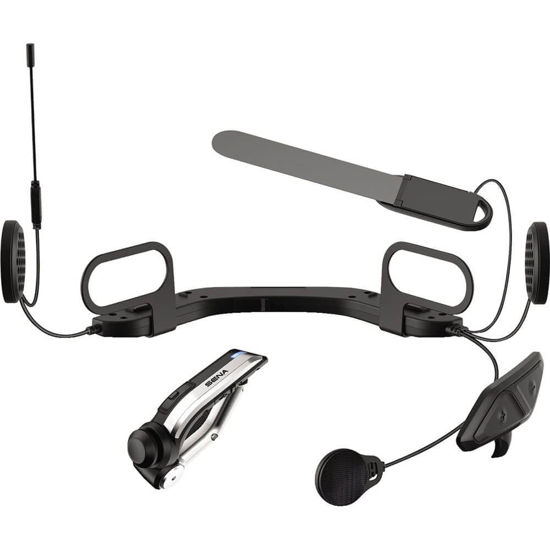 Picture of Sena 10U-AR-01 10U Motorcycle Bluetooth Communication System with Handlebar Remote for Arai Full-Face Helmet