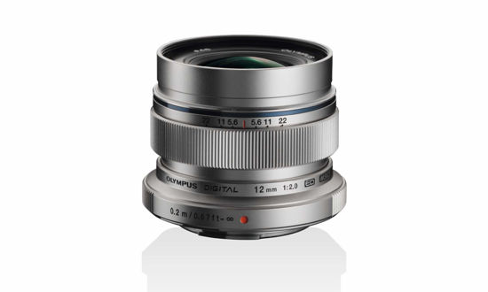 Picture of OM SYSTEM OLYMPUS M. Zuiko Digital ED 12mm f/2.0 Lens for Micro Four Thirds Cameras - International Version (No Warranty)