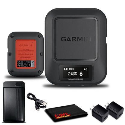 Picture of Garmin inReach Messenger GPS with Battery Charger and Two USB Wall Adapters