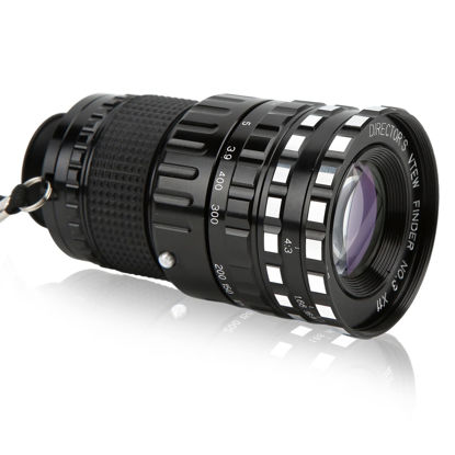 Picture of ASHATA Director Viewfinder,52mm Front Thread Camera Viewfinder,Director Scene Viewer,Rotating Zoom Professional Viewfinder with HD Multicoated Glass,for Filming