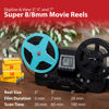 Picture of Magnasonic All-in-One Super 8/8mm Film Scanner, Converts Film into Digital Video, Scans 3", 5" and 7" Super 8/8mm Film Reels with Bonus 32GB SD Card (FS81)