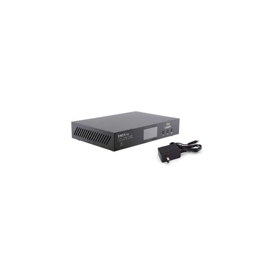 Picture of WayPonDEV Link Pi ENC5-V2 5 Port NDI HDMI Encoder, 4K 1080P Video Decoder, Support NDI/SRT/HX/RTMP/RTSP/ONVIF for YouTube Facebook Live Broadcast and Cameras, with 4GB DRR4 RAM