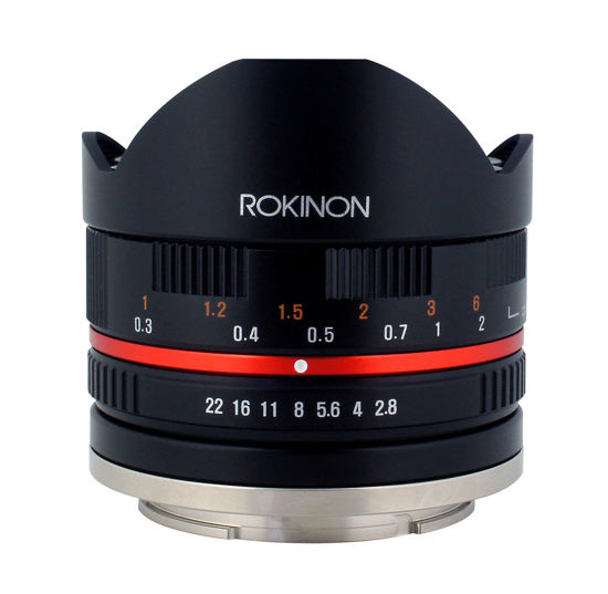 Picture of Rokinon 8mm f/2.8 Series 2 Fisheye Lens for Sony E, Black