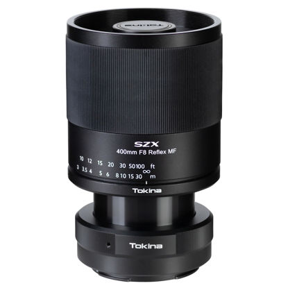 Picture of Tokina 628324 Telephoto Lens, Mirror Lens, SZX Super Tele, 15.7 inches (400 mm), F8 Reflex MF, Nikon Z Mount, Reflective Type, Manual Focus, Interchangeable Mount, Full Size Compatible