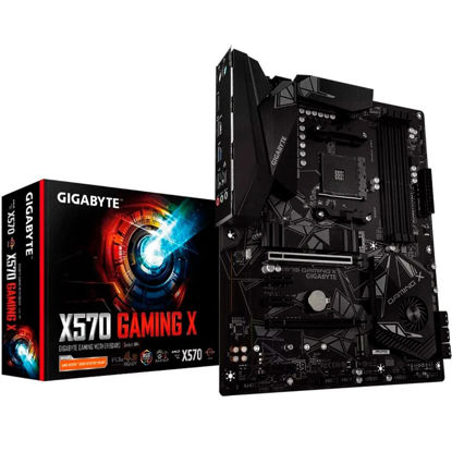 Picture of Gigabyte X570 Gaming X (AMD Ryzen 3000/X570/ATX/PCIe4.0/DDR4/USB3.1/Realtek ALC887/HDMI 2.0B/RGB Fusion 2.0/Realtek GbE 8118 LAN/Gaming Motherboard)