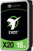 Picture of Seagate ST18000NM003D 18TB Exos X20 SATA Hard Drive, 3.5" HDD, SATA 6Gb/s, 7200rpm, 256MB Cache, 512E, 4.16ms, NCQ