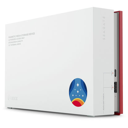 Picture of Seagate Starfield Special Edition Game Hub 8TB External Gaming Hard Drive Desktop HDD - USB 3.2 Gen 1, Dual USB-C and USB-A Ports, Custom RGB LED, 3 Year Rescue Services by Seagate (STMK8000400)