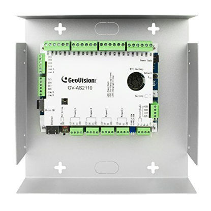 Picture of Geovision GV-AS2110 with Iron Case Access Control Keypad, Silver (GV-AS2120)