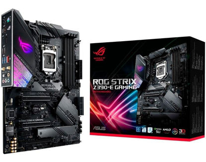 Picture of ASUS ROG Strix Z390-E Gaming Motherboard LGA1151 (Intel 8th 9th Gen) ATX DDR4 DP HDMI M.2 USB 3.1 Gen2 802.11AC Wi-Fi