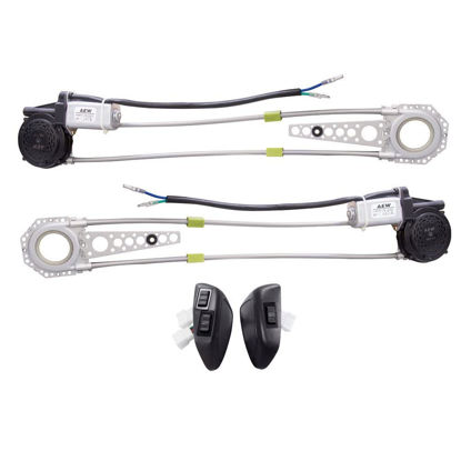 Picture of Install Bay Universal Power Window Set W/Jw-33Ed Kit (2 Door)