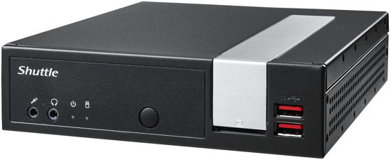 Picture of Shuttle XPC Slim DL20N Barebone System - Slim PC - Socket BGA-1338 - Intel Celeron N4505 Dual-core (2 Core)