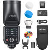 Picture of Godox V100S V100-S 100Ws Flash for Sony TTL Speedlight, 400 Full Power Flashes, 1.7s Recycle Time, 2.4G Wireless with External Flash, Touchscreen Speedlite for Sony Cameras (Godox V100S USA Version)