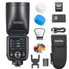 Picture of Godox V100C V100-C 100Ws TTL Flash for Canon Cameras, 400 Full Power Flashes, 1.7s Recycle Time, 2.4G Wireless with External Flash, Touchscreen Flash for Canon EOS Cameras (Godox V100C USA Version)