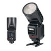 Picture of Flashpoint X100S V100-S 100Ws Flash for Sony TTL Speedlight, 400 Full Power Flashes, 1.7s Recycle Time, 2.4G Wireless with External Flash, Touchscreen Speedlite for Sony Cameras