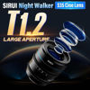 Picture of SIRUI Night Walker 55mm T1.2 S35 Cine Lens, Large Aperture Manual Focus Lens (MS55L-B, L Mount, Black)