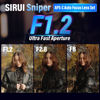 Picture of SIRUI Sniper 56mm Autofocus Lens, F1.2 Wide Angle APS-C Camera Lens (Z Mount, Black)