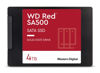 Picture of Western Digital 4TB WD Red SA500 NAS 3D NAND Internal SSD - SATA III 6 Gb/s, 2.5"/7mm, Up to 560 MB/s - WDS400T1R0A, Solid State Hard Drive