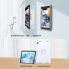 Picture of EMONITA Magnetic Wall Mount with Charging Case for iPad 12.9” 3rd / 4th / 5th / 6th Gen. Upgraded 18W Quick Charge, Strong Magnets, 360 Rotation, in-Wall Junction Box Included