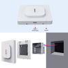 Picture of EMONITA Magnetic Wall Mount with Charging Case for iPad 12.9” 3rd / 4th / 5th / 6th Gen. Upgraded 18W Quick Charge, Strong Magnets, 360 Rotation, in-Wall Junction Box Included