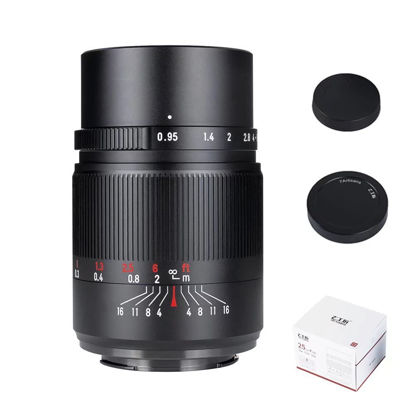 Picture of 7artisans 25mm F0.95 APS-C Manual Camera Lens Documentary Photography Large Aperture Prime Lens for Fuji FX Mount
