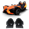Picture of Polaris Slingshot Behind Seat Under Hoops 6.5" Waterproof Speakers + Enclosures