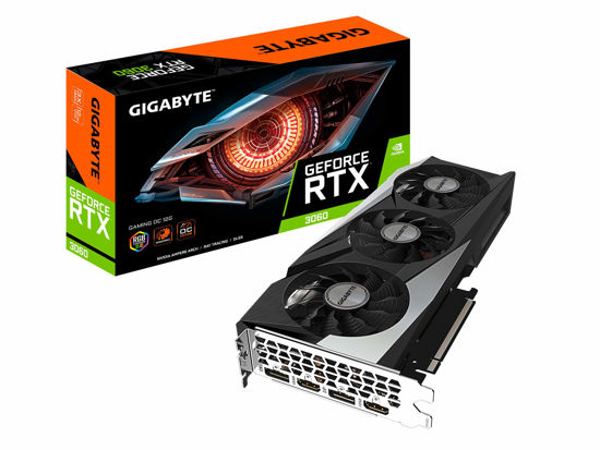 Picture of GIGABYTE GeForce RTX 3060 Gaming OC 12G Graphics Card, 3X WINDFORCE Fans, 12GB 192-bit GDDR6, GV-N3060GAMING OC-12GD Video Card