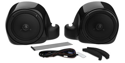 Picture of Hogtunes G4 LC Lower-RM Lower Fairing Speaker Kit with 6.5" Speakers for 2014-Current Harley-Davidson Twin-Cooled Models