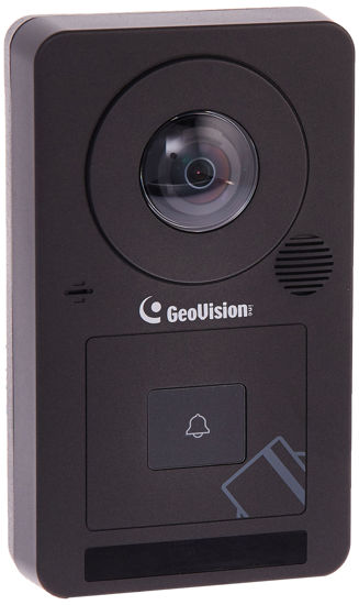 Picture of GeoVision GV-CS1320 2MP H.264 Camera Face Detection Access Controller with 180-degree panoramic lens and built-in 13.56 MHz Reader
