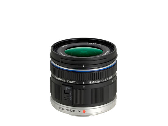 Picture of OLYMPUS OM SYSTEM M ED 9-18mm f/4.0-5.6 micro Four Thirds Lens for Olympus and Panasonic Micro Four Third Interchangeable Lens Digital Camera - International Version (No Warranty)