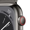 Picture of Apple Watch Series 8 [GPS + Cellular, 45mm] - Graphite Stainless Steel with Graphite Milanese Loop, One Size (Renewed)