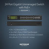 Picture of NETGEAR 24-Port Gigabit Ethernet Unmanaged Essentials PoE+ Switch (GS324P) - with 16 x PoE+ @ 190W, Desktop or Rackmount
