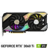 Picture of ASUS KO NVIDIA GeForce RTX 3060 Ti V2 OC Edition 8GB GDDR6 Gaming Graphics Card- PCIe 4.0, 8GB GDDR6 memory, LHR, HDMI 2.1, DisplayPort 1.4a, Axial-tech Fan Design, 0dB technology, Enduring capacitors
