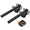 Picture of COMICA VM40 Combo Shotgun Microphone,Super Cardioid Dual-Channel Wireless Mic for Camera,Smartphone and PC