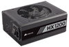 Picture of Corsair HX Series, HX1200, 1200 Watt, Fully Modular Power Supply, 80+ Platinum Certified, Model Number: CP-9020140-NA