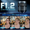 Picture of SIRUI Sniper 75mm Autofocus Lens, F1.2 Telephoto APS-C Camera Lens for Z8, Z9, Z5, Z6, Z7, Zfc (Z Mount, Black)