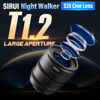 Picture of SIRUI Night Walker 55mm T1.2 Cine Lens, Large Aperture Manual Focus Lens (MS55X-G, X Mount, Metal Grey)