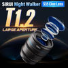 Picture of SIRUI Night Walker 35mm T1.2 Cine Lens, Large Aperture Manual Focus Lens (MS35L-G, L Mount, Metal Grey)