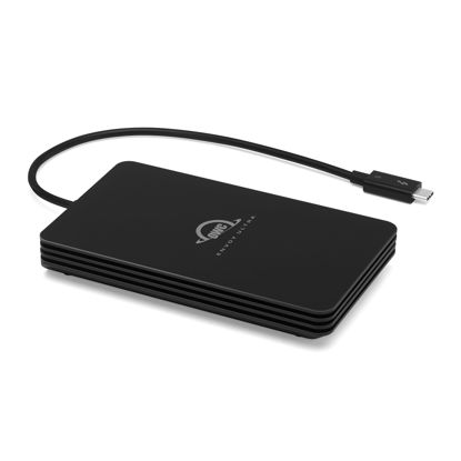 Picture of OWC 2TB Envoy Ultra Thunderbolt 5 Portable SSD Enclosure External Drive, Ultra Fast with TB5 Transfer Rates Over 6000MB/s, TB3, TB4 and USB4 Compatible, Works with Mac and PC