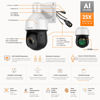 Picture of 4K 8MP Auto Tracking PTZ PoE IP Camera with Optical 25x Motorized 5mm-125mm Lens,Human Vehicle Detection,AI Face Detection, 328ft IR Night Vision,Two-Way Talk,Perimeter Protection,SMD 4.0 Quick Pick