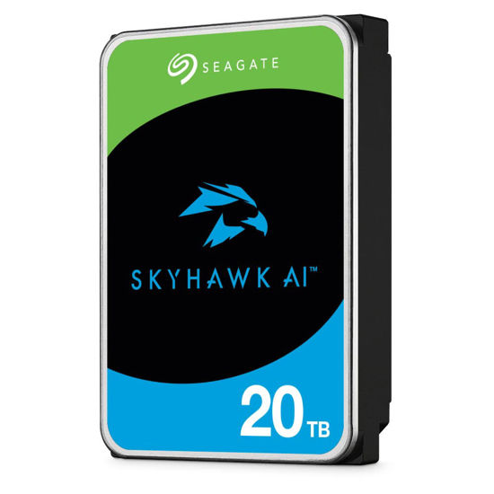 Picture of Seagate Skyhawk AI ST20000VE002 - Hard Drive - 20 TB - SATA 6Gb/s