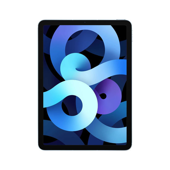Picture of Apple iPad Air (10.9-inch, Wi-Fi + Cellular, 256GB) - Sky Blue (Latest Model, 4th Generation) (Renewed)