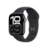 Picture of Apple Watch Series 10 [GPS 42mm case] Smartwatch with Jet Black Aluminium Case with Black Sport Band - M/L. Fitness Tracker, ECG App, Always-On Retina Display, Water Resistant