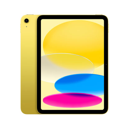 Picture of 2022 Apple iPad (10.9-inch, Wi-Fi, 256GB) - Yellow (Renewed)