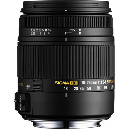 Picture of Sigma 18-250mm f3.5-6.3 DC MACRO HSM for Pentax Digital SLR Cameras