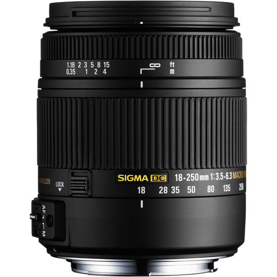 Picture of Sigma 18-250mm f3.5-6.3 DC MACRO HSM for Pentax Digital SLR Cameras