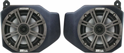 Picture of SSV Works RG4-F65 2018-2023 Polaris Ranger XP1000 6.5" Front Speaker Enclosures (RG4-F65K)