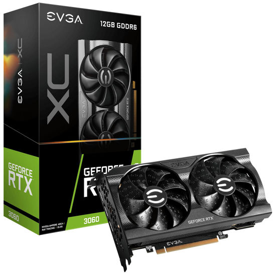 Picture of EVGA Geforce Rtx 3060 Xc Gaming (12Gb Gddr6/Pci Express 4.0/1882Mhz/15000Mhz), 12G-P5-3657-KR