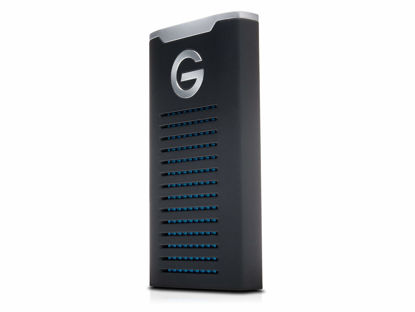 Picture of G-Technology 2TB G-DRIVE mobile SSD Durable Portable External Storage - USB-C (USB 3.1), Up to 560 MB/s - 0G06054-1, black
